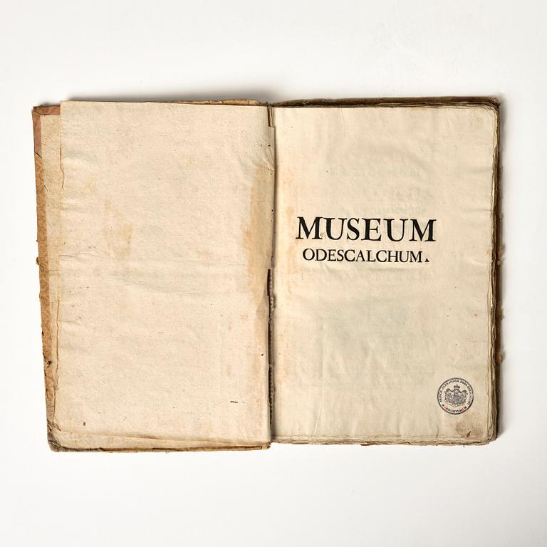 Drottning Kristinas samling av antika kameer och graverade ädelstenar, 1751-52.
