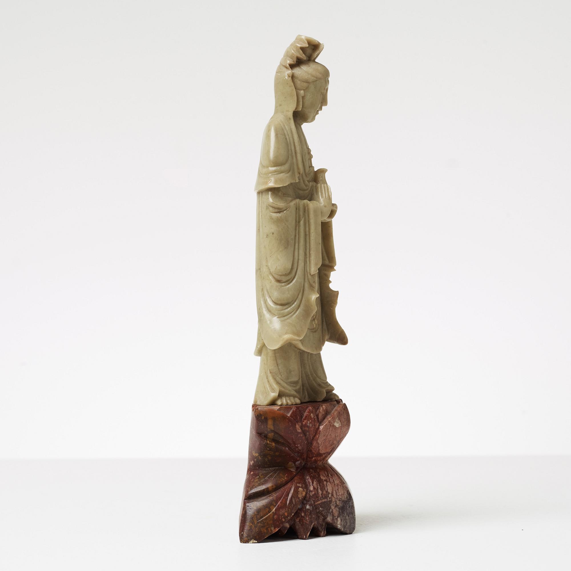 FIGURIN, soapstone, Kina, 1900-tal.