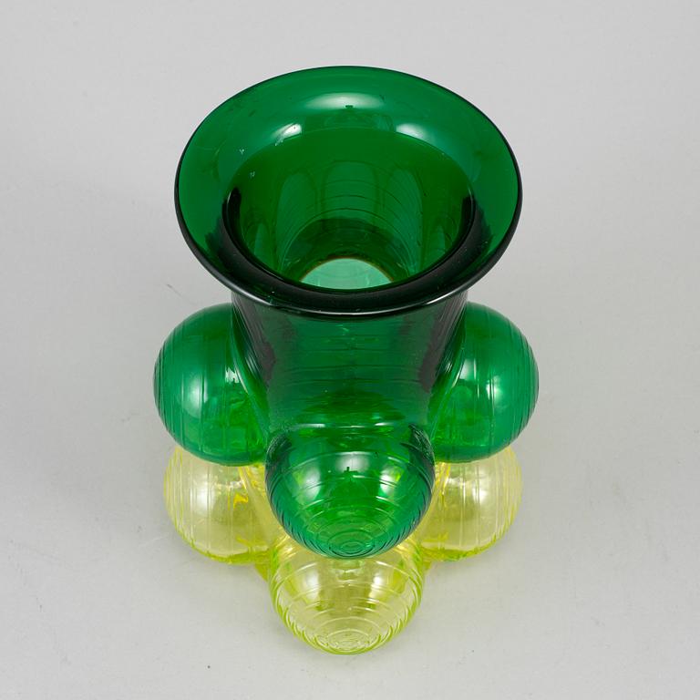 NANNY STILL, vas, glas, "Pajazzo", Riihimäen Lasi Oy, Finland, 1970-tal.