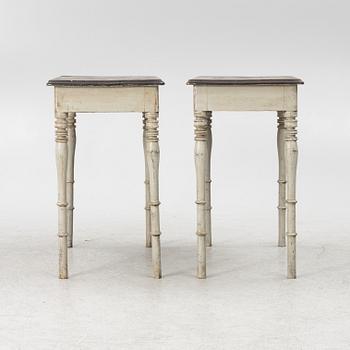 Bord, ett par, 1800-tal.