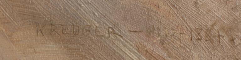 Nils Kreuger, Shepherd in Grez.