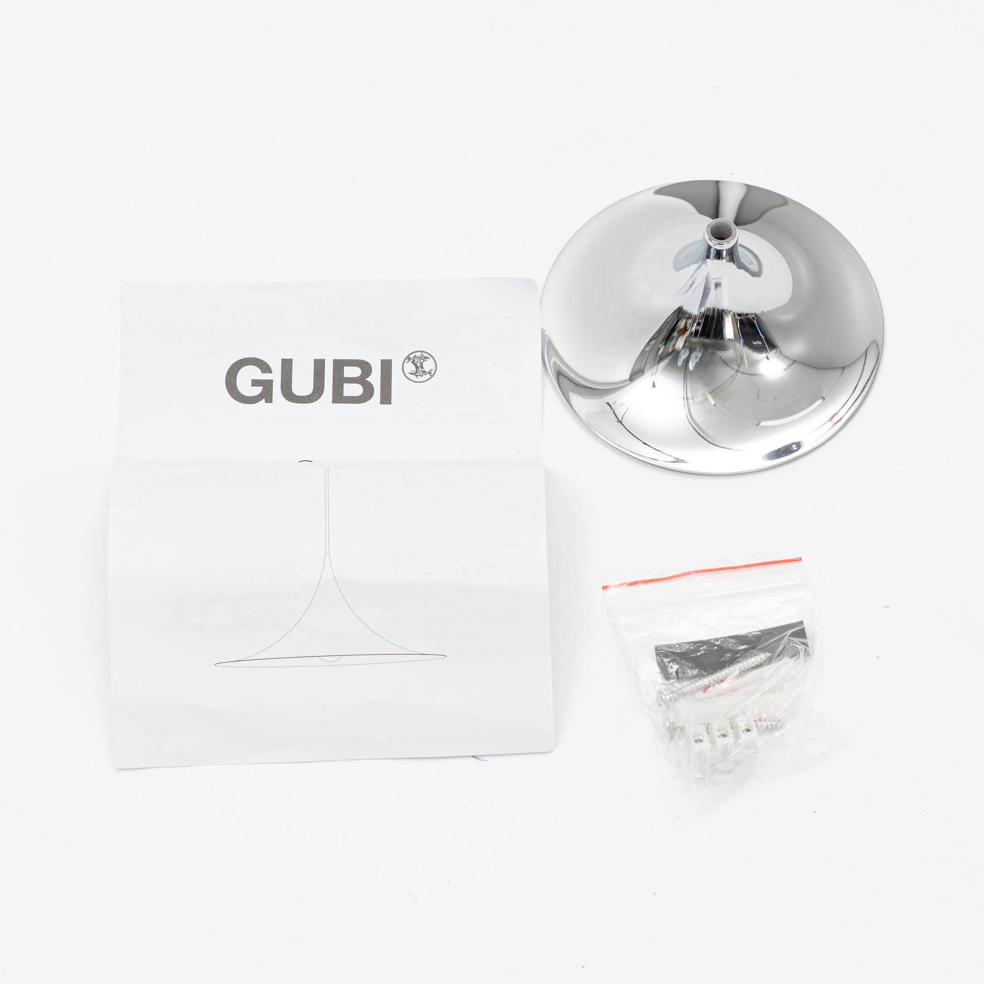 A Claus Bonderup & Torsten Thorup "Semi" ceiling lamp for Gubi, Denmark.