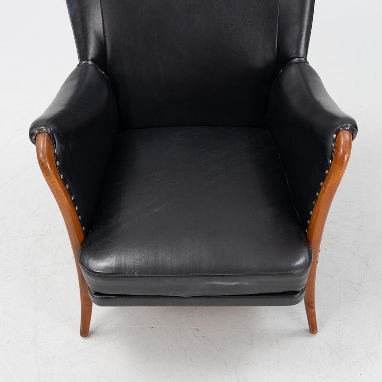 A Scandinavian Modern armchair, 1940's.