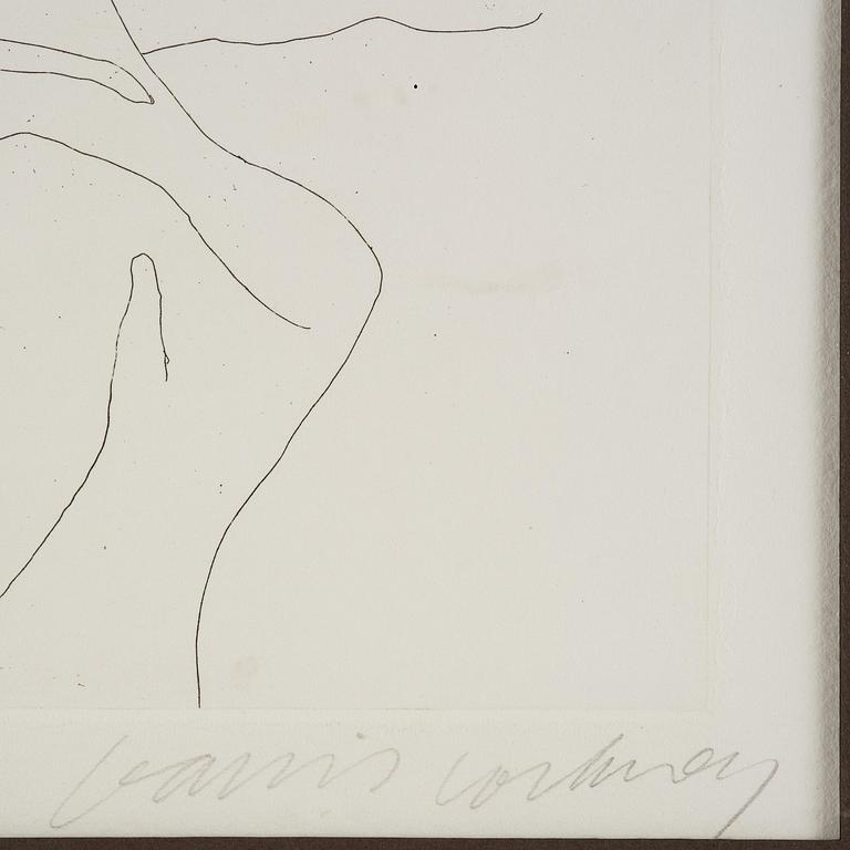 David Hockney, "In Despair", ur "Illustrations for Fourteen Poems from C.P. Cavafy".