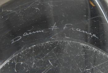 SKÅL, glas, Daum France.