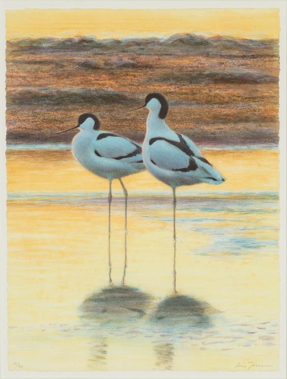 Lars Jonsson, lithograph in colours, signed 291/366.