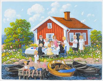 Bert Håge Häverö, "Frukost på kalles holme".