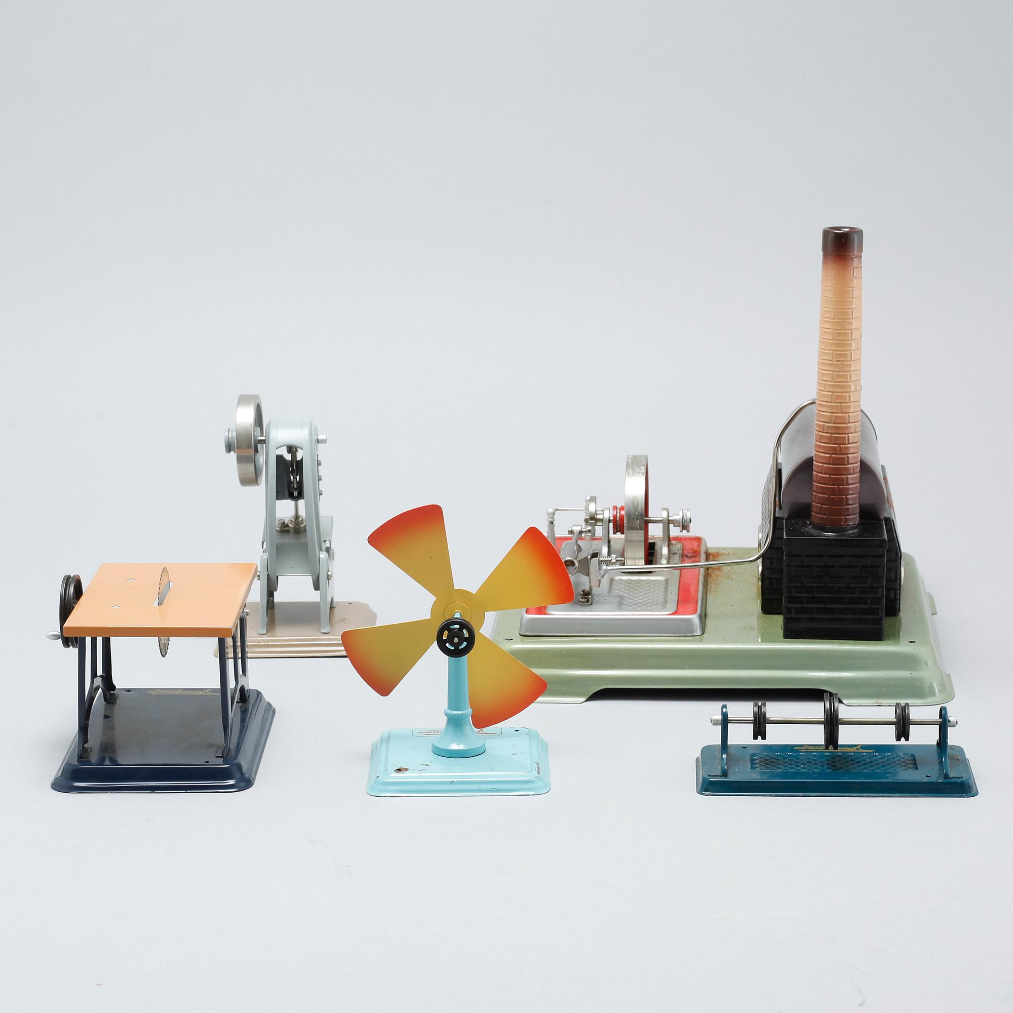 ÅNGMASKIN, Fleischmann, 1950-tal.