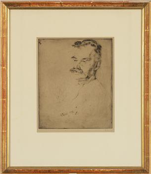 Axel Fridell, "Gruvarbetare från Falu gruva" (Morbror I).
