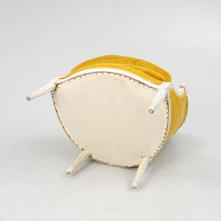Fåtölj, Gustaviansk stil, 1900-talets början.
