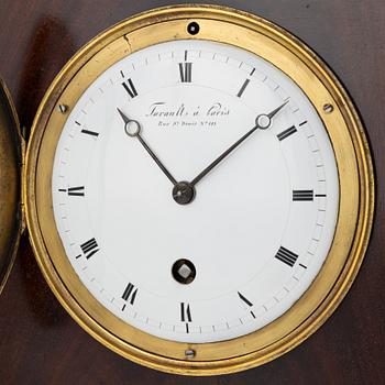 Bordspendyl, signerad  "Tarault à Paris", Empire, 1800-talets början.