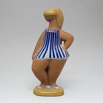 LISA LARSON, a 'Dora' stoneware figurine from Gustavsberg.