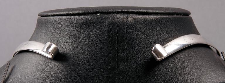HALSRING, silver. 1900-talets slut.