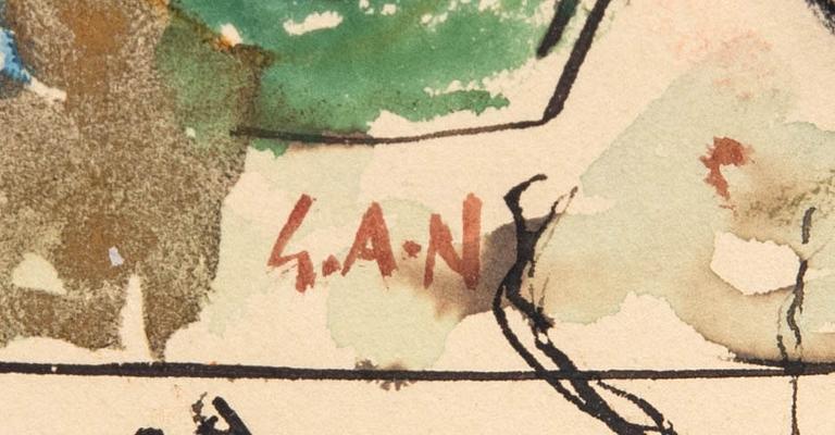 Gösta Adrian-Nilsson, "Bågskytt".