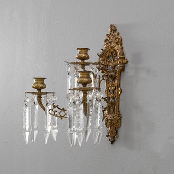 Pair of lampettes, Neo-Renaissance, circa 1900.
