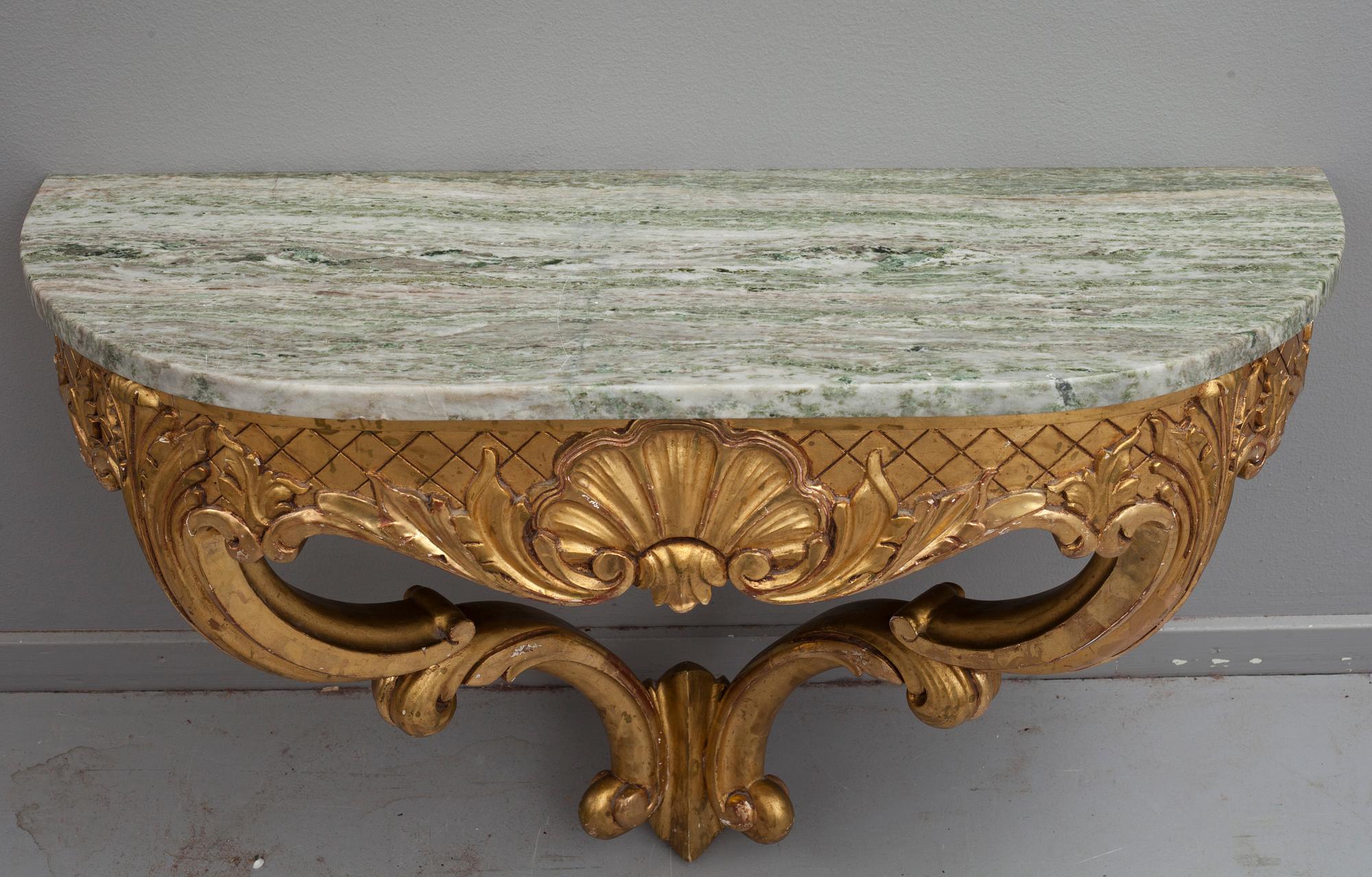 KONSOLBORD, rokokostil, 1900-tal.