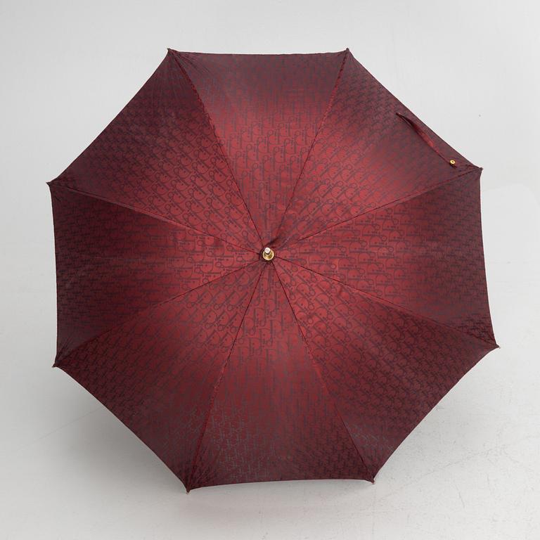 Christian Dior, umbrella, vintage.