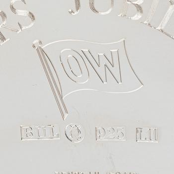 A silver bowl, Bengt Liljedahl Formgivare & Silversmed, Stockholm, Sweden, 2009.