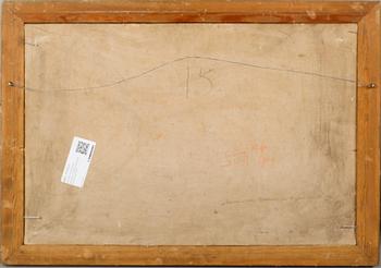 FRIEDRICH RAUPP, gouache, signerad.