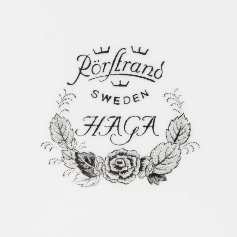 TESERVIS, 14 delar, "Haga" Rörstrand, 1900-talets mitt.