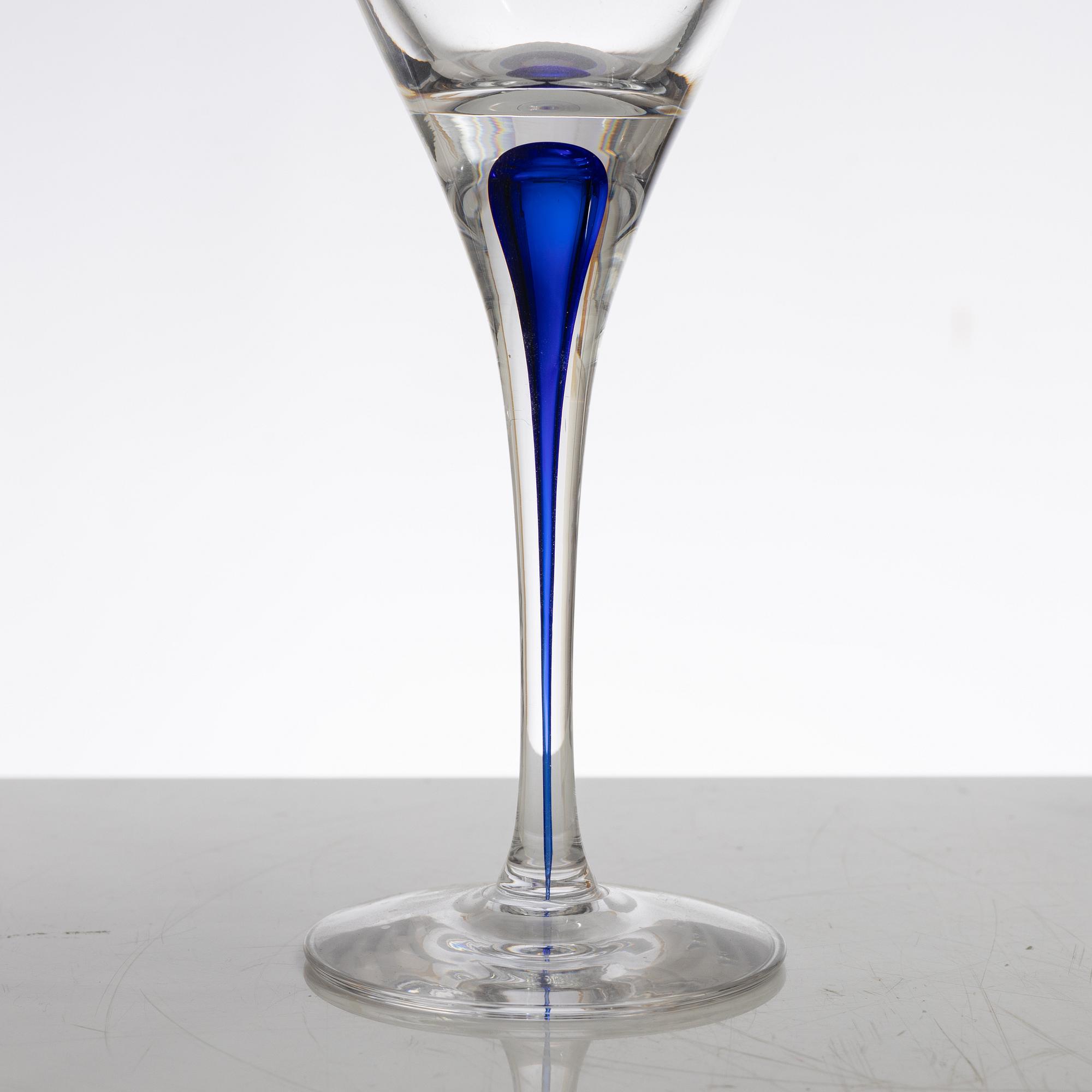 Erika Lagerbielke, a 38-piece glass service, 'Intermezzo', Orrefors.