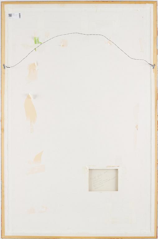 BILLY COPLEY, mixed media on paper, verso signed and dated 1994.