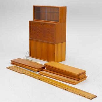 Poul Cadovius, shelving system, "Royal System", Denmark, 1960s.