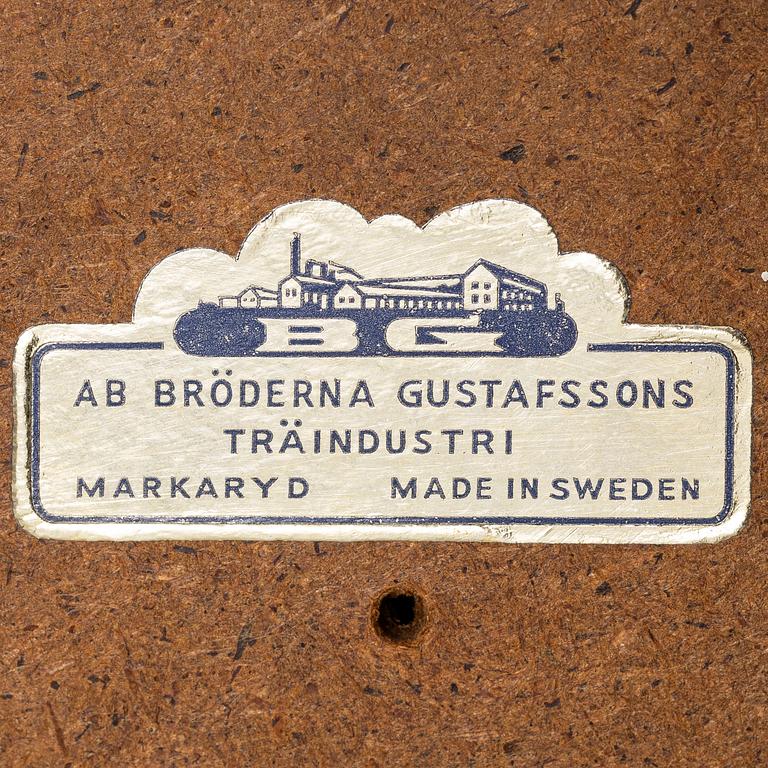 Desk, AB Bröderna Gustafssons Träindustri, Markaryd, 1950s.