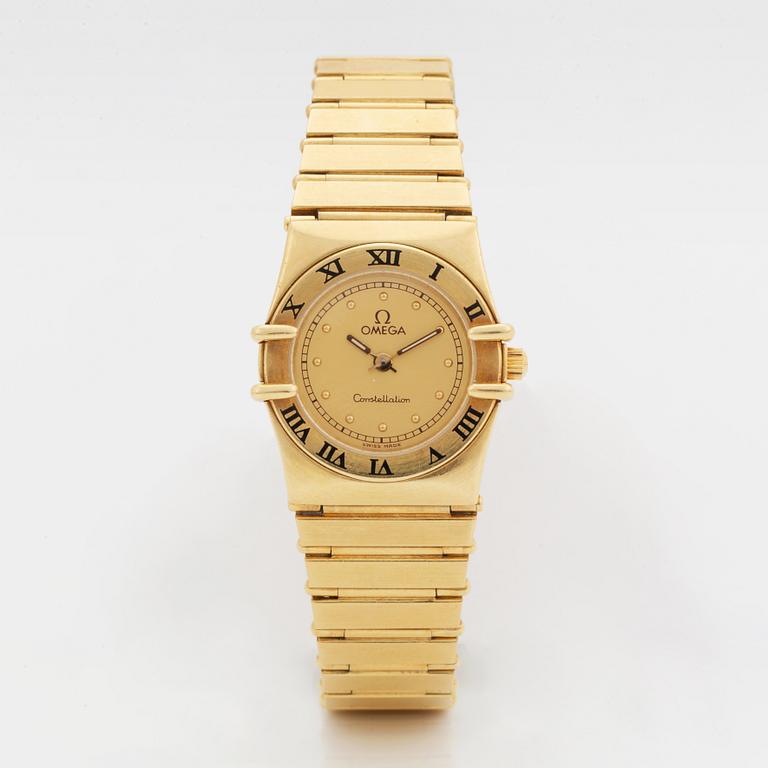 Omega, Constellation, armbandsur, 22,5 mm.