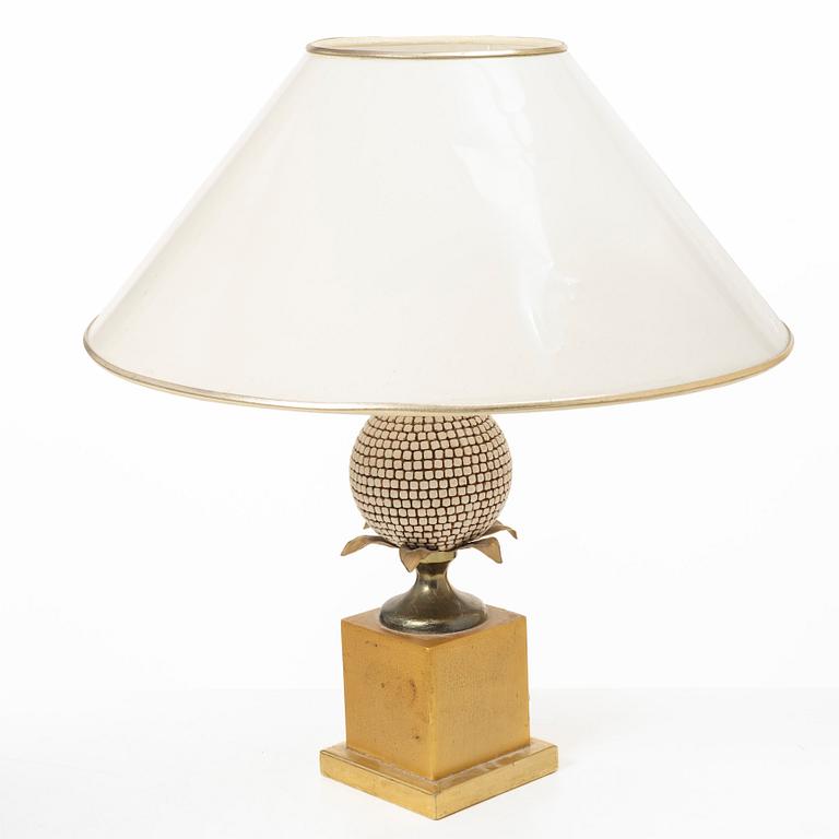 Table lamp, possibly Maison Charles, France, 1970s/80s.