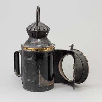 A first half of the 20th century lantern.