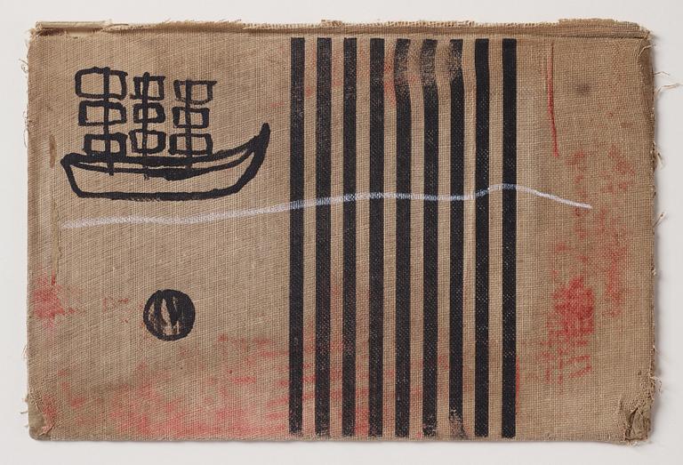 W Tucker, "A ship, she rides over the moon".