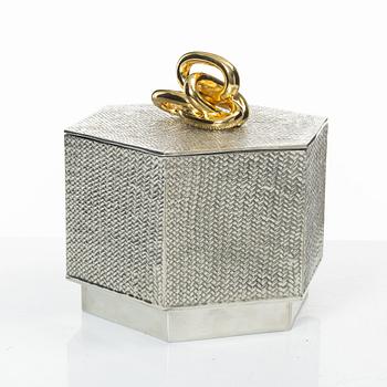 Estrid Ericson, a pewter box, "Panama", Svenskt Tenn.