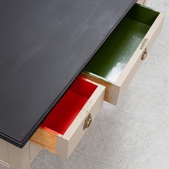 A painted desk, first half of the 20th Century.