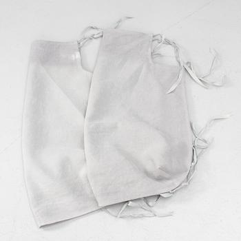 A pair of Gustavian chairs, late 18th century.