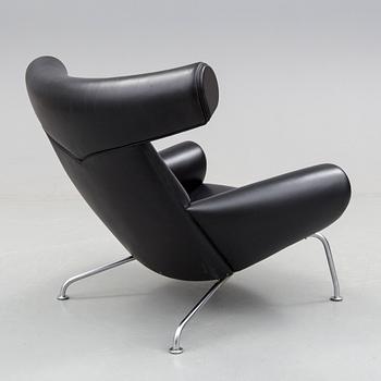FÅTÖLJ, "Ox-chair",  Hans J Wegner, Erik Jörgensen, Danmark, modellen lanserad 1961.