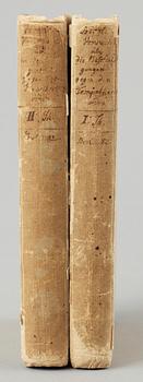 BOK, 2 vol,"Versuch über... Beschuldigungen welche dem Tempelherrenorden..." av Friedrich Nicolai, Berlin & Stettin 1782.