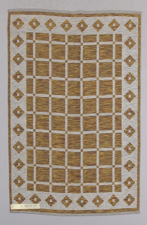 MATTA, dubbelvävd, 1950-/60-tal, ca 197 x 128 cm.