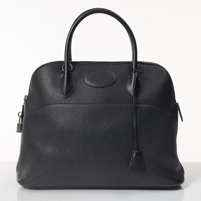 Hermès, A black togo leather bag, "Bolide 35", 2018.
