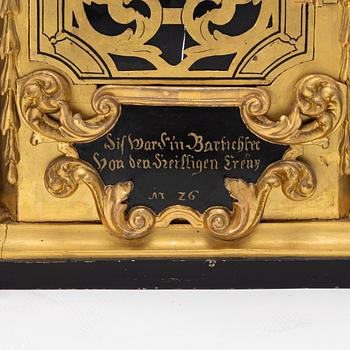 Religious cabinet, 19th century.