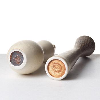 Carl-Harry Stålhane, vaser, 2 st, Rörstrand, 1950-tal.