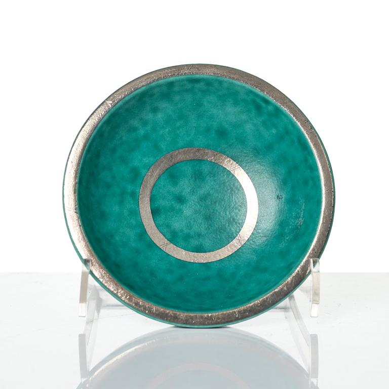 Wilhelm Kåge, a collection of ceramic, mostly "Argenta", 49 pieces, Gustavsberg, Sweden, 1930's-60's.