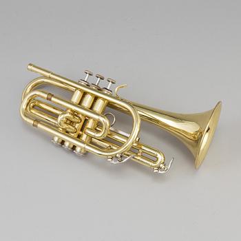 A late 20th century trumpet.