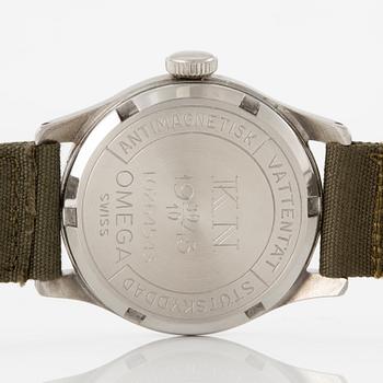 Omega, Officer, wristwatch, 30.5 mm.