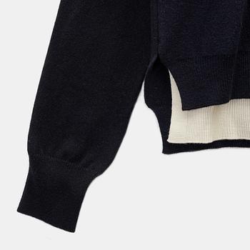 Céline, A wool/cashmere sweater, size S.