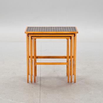 SATSBORD, 3 delar, AB Tidaholms Möbelfabrik, 1950-tal.