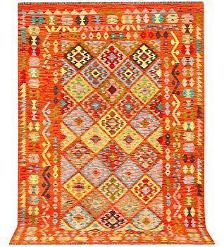 A Kilim carpet, Afghanistan, a. 272 x 185 cm.