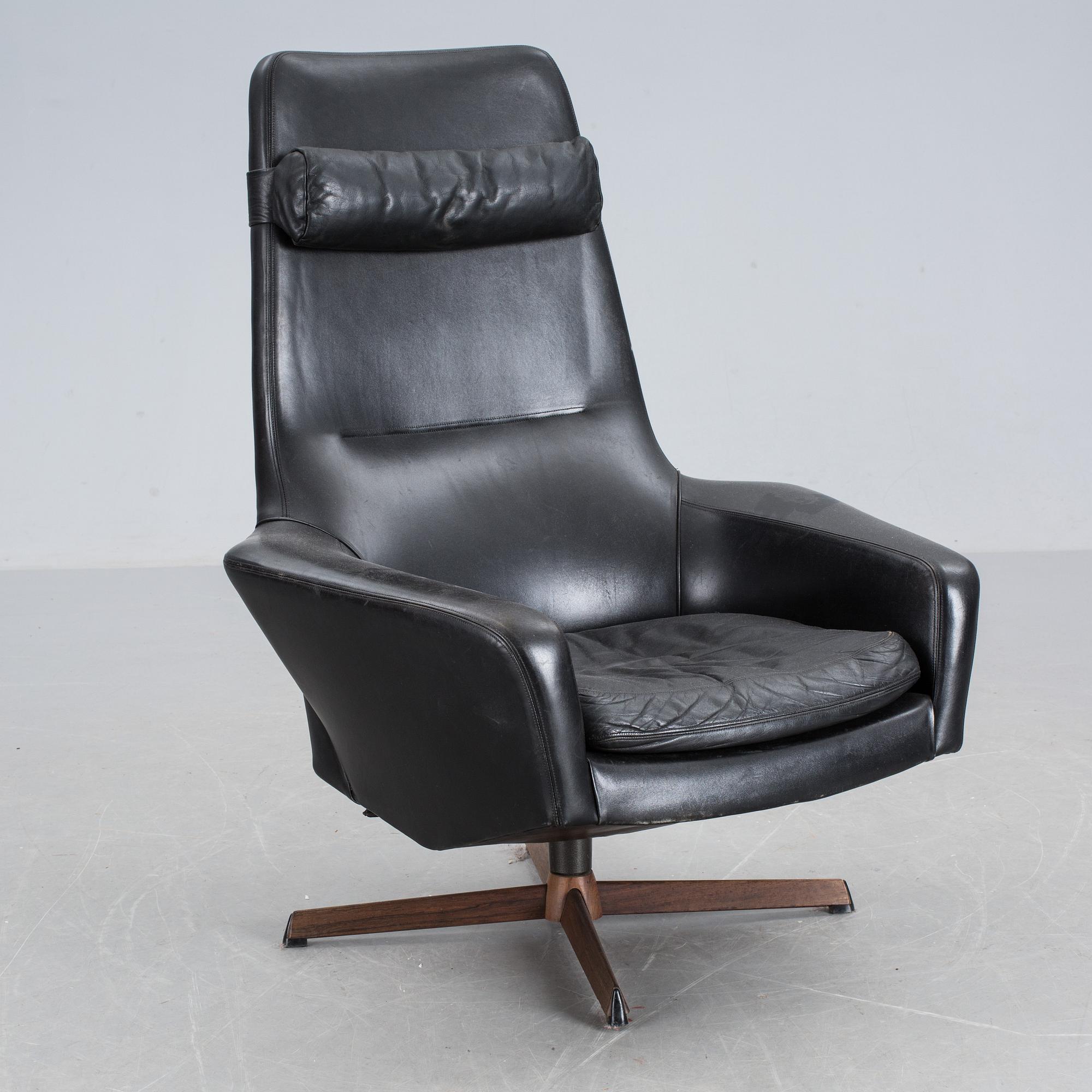 FÅTÖLJ, Ib Kofod Larsen för Bovenkamp, 1960-tal.