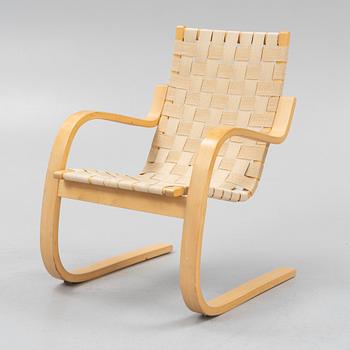 Alvar Aalto, fåtölj, modell 406, Artek, Finland.