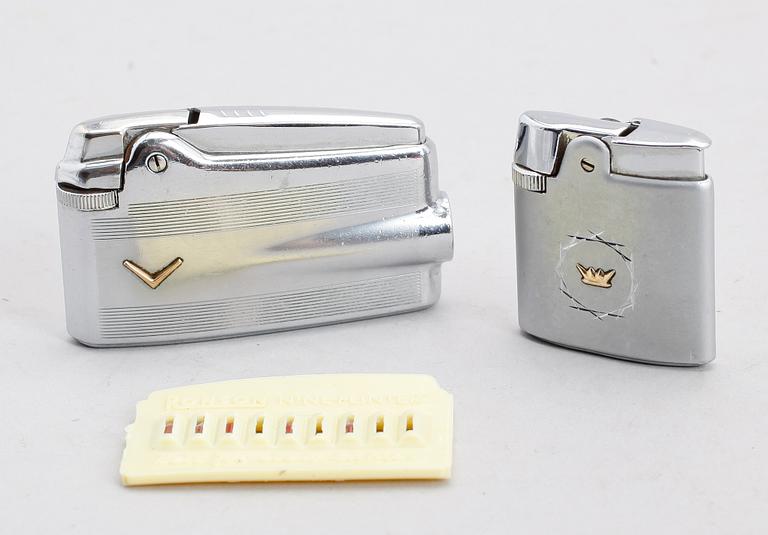 CIGARETTÄNDARE, 2 st, Ronson.